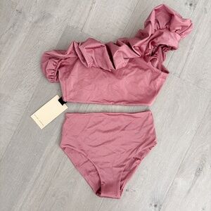 Maygel Coronel Merly Two-Piece Asymmetric Bikini NWT